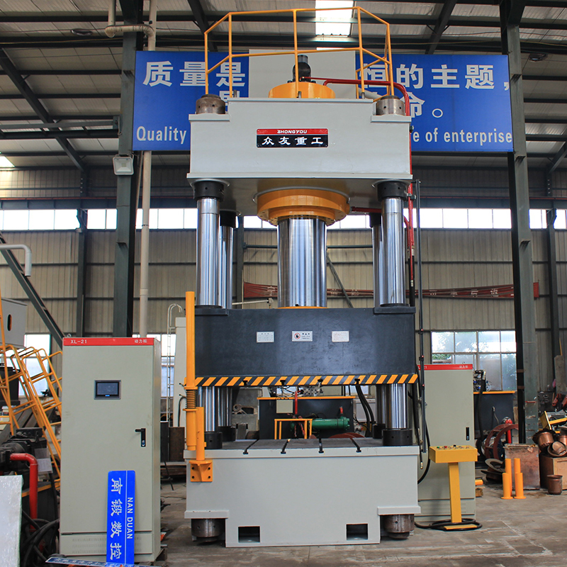 四柱油壓機(jī)動(dòng)作緩慢的原因和處理方法有哪些？