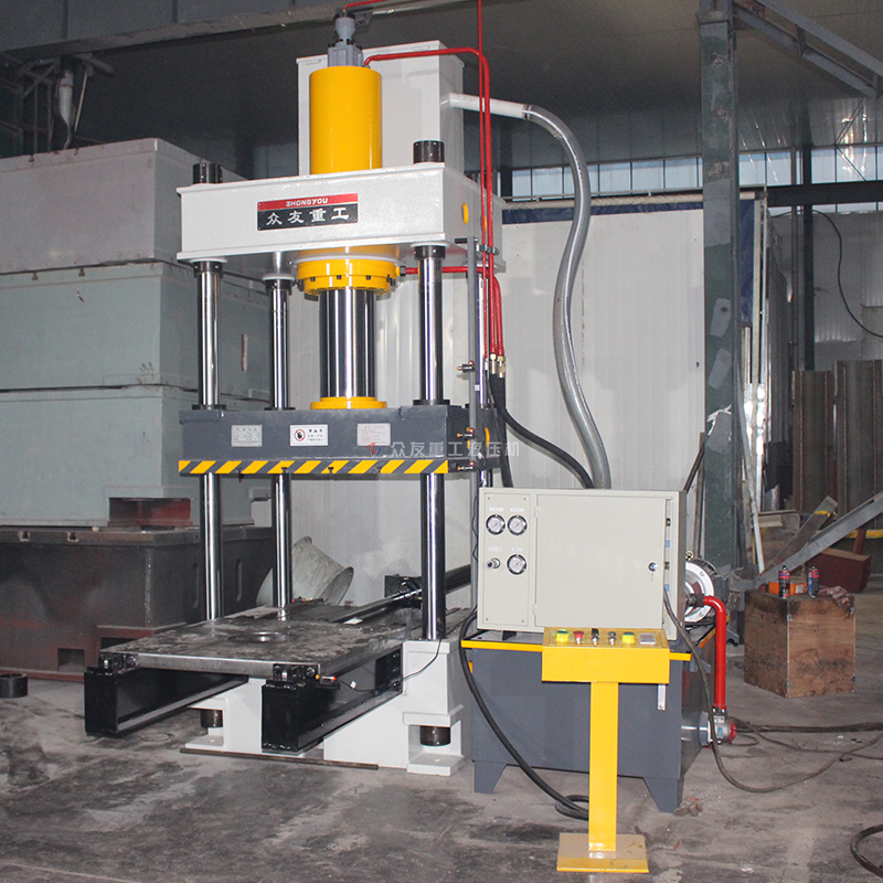 100噸移動工作臺四柱油壓機 100T成型油壓機