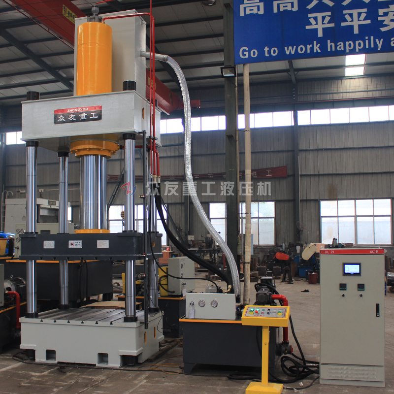 315噸復(fù)合材料熱壓成型油壓機315TSMC成型四柱油壓