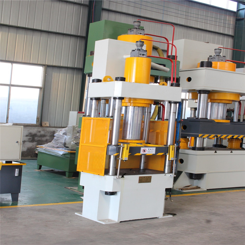 100噸三梁四柱帶防護網(wǎng)液壓機