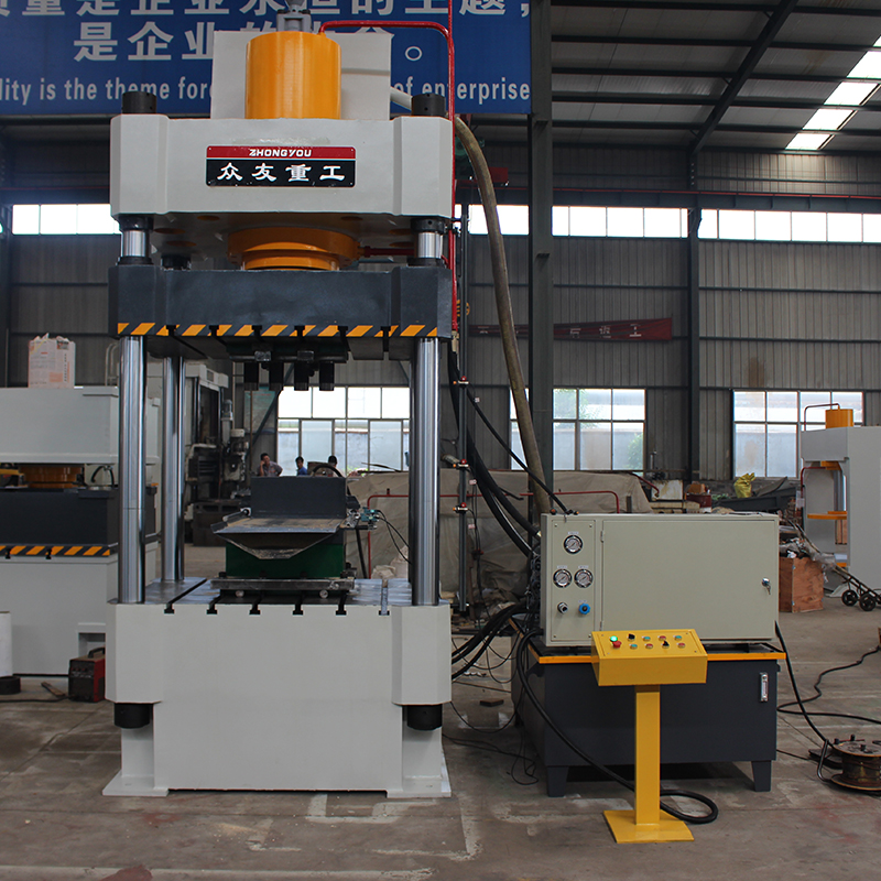 315噸三梁金屬粉末成型液壓機(jī)