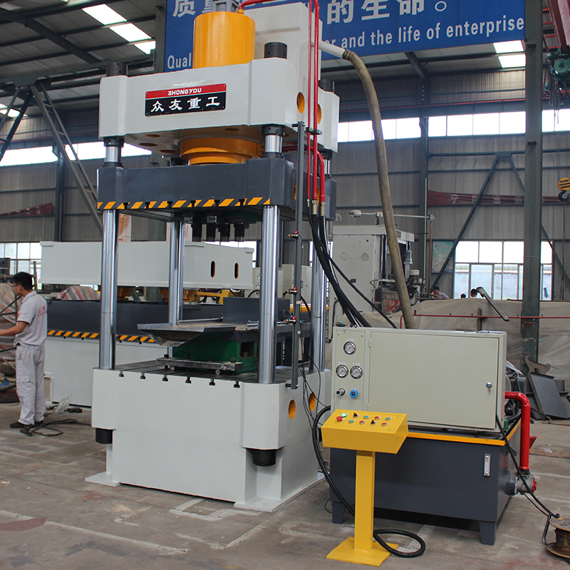 315噸三梁金屬粉末成型液壓機(jī)