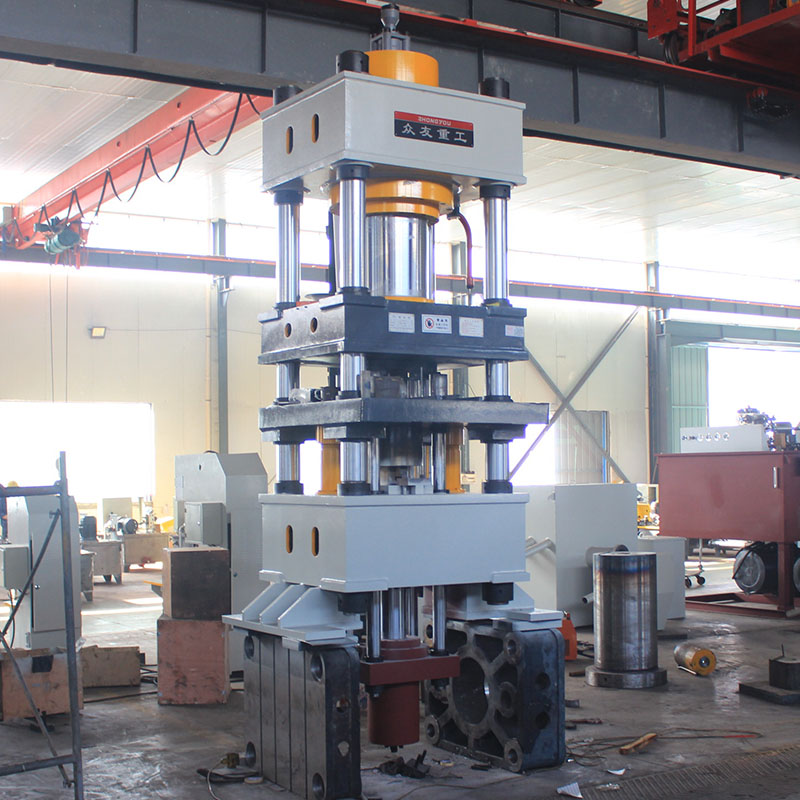 400噸鹽磚粉末成形液壓機(jī)