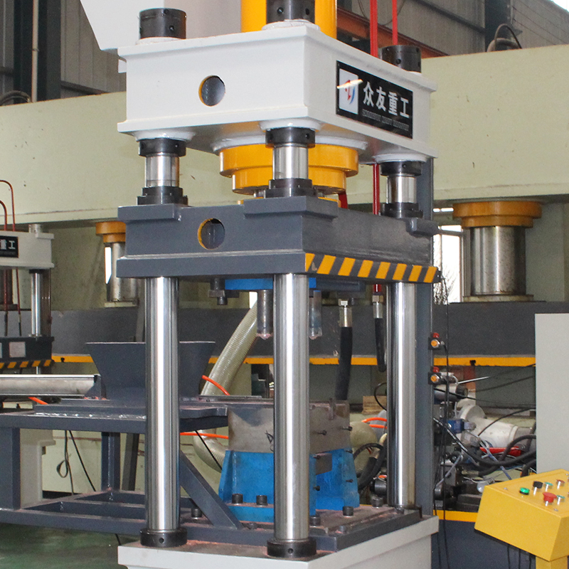 100噸魚(yú)餌塊成型液壓機(jī)