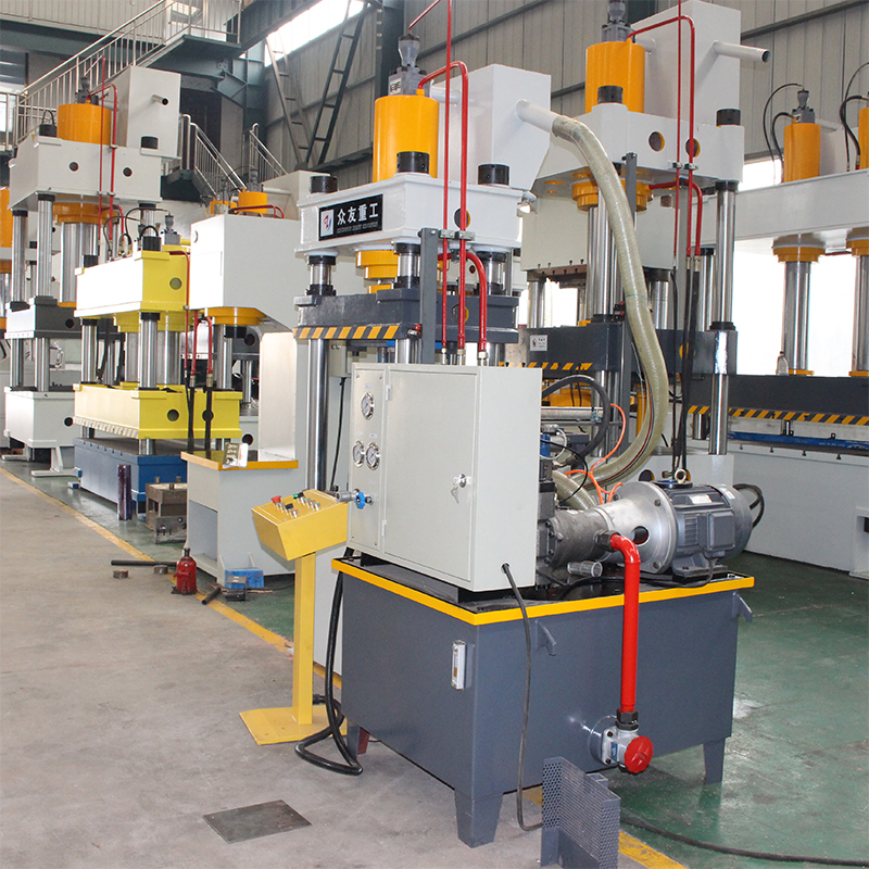 100噸魚(yú)餌塊成型液壓機(jī)