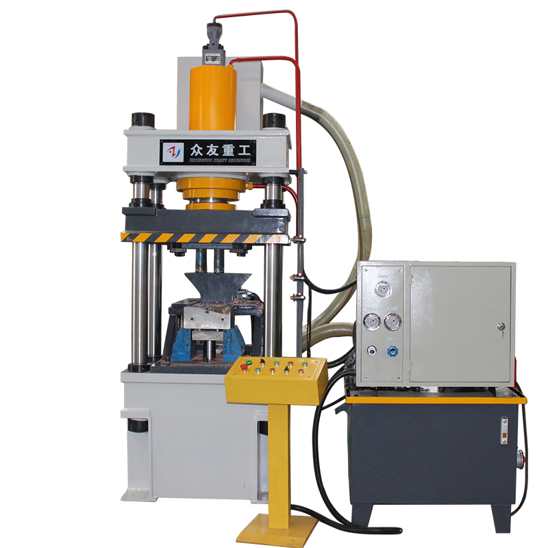 100噸魚(yú)餌塊成型液壓機(jī)