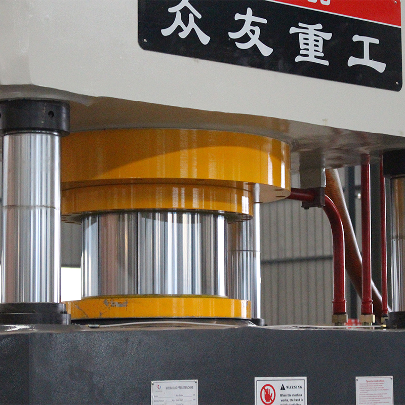 500噸壓花切花四柱液壓機