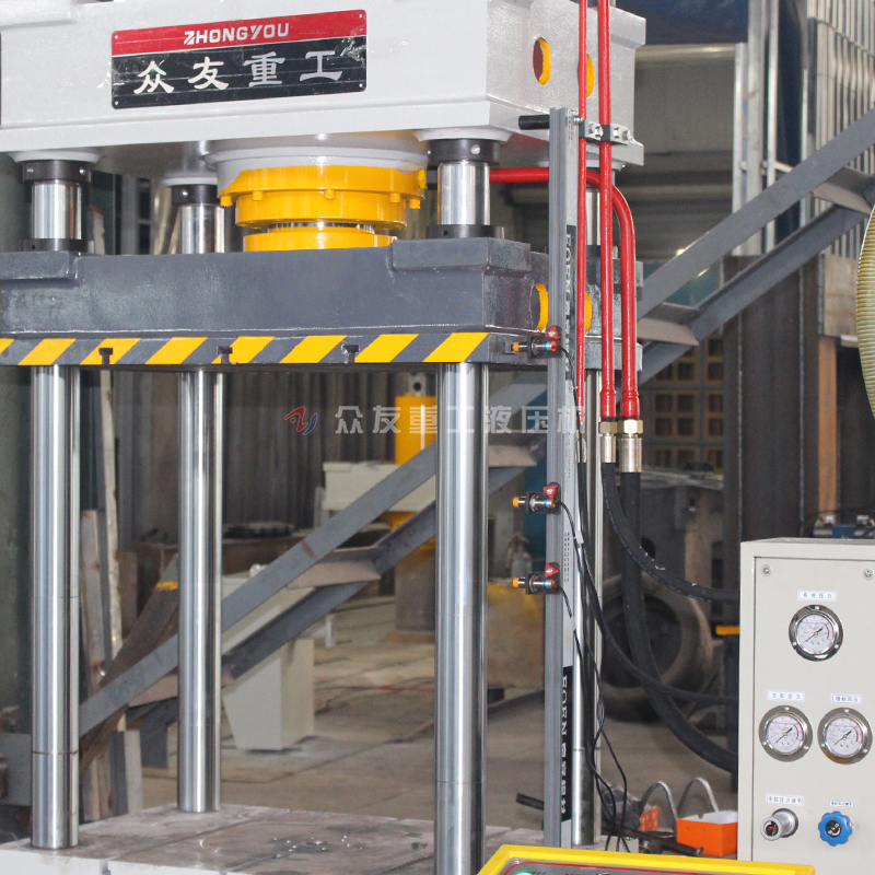 100噸不銹鋼餐具餐盤拉伸液壓機