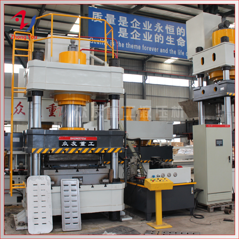 油壓機(jī):四柱油壓機(jī)油缸里出現(xiàn)異物怎么辦？