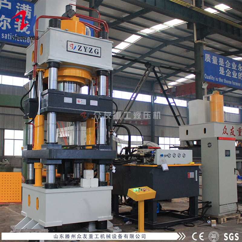 600噸四柱油壓機不保壓怎么辦？油壓機廠家解答